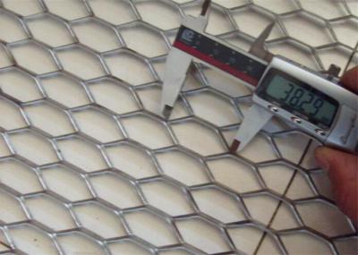 Malha expandida 2.5-8.0mm do diamante do diâmetro de fio, malha de alumínio de aço inoxidável