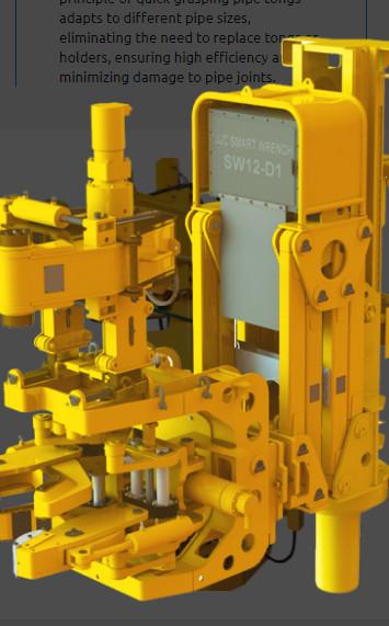 Hydraulic Drive Well Drilling Iron Roughneck Ultra Deep Well Smart Wrench Remote Control