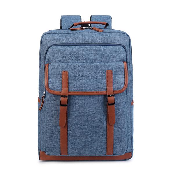 Korean version of computer bag men's fashion trend college students bag  leisure travel business backpack