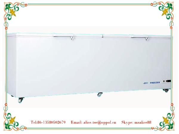 OP-126 Ultra Low Temperature -25 Degree Centigrade Large Capacity 1020L Lab Freezer