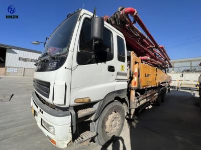 2013 used Sany  Concrete Pump Truck supply near middle east with ISUZU chassis 48M