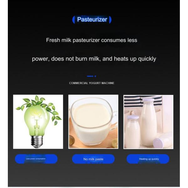 97 KG Fully Automatic Intelligent Temperature Control Pasteurizer for Milk and Juice