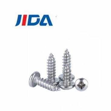Cross Recessed Pan Head Self Tapping Machine Screw ST5x22 For Plastic