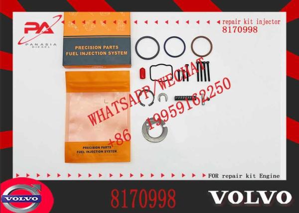 Componentes inyectores de combustible diesel 8170998 Partes de motores diesel de alto rendimiento 8170998