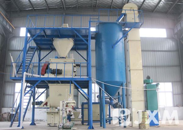 Ready Concrete Mixing Plant 50 Thousand Ton Dry Mortar Mixer Machine