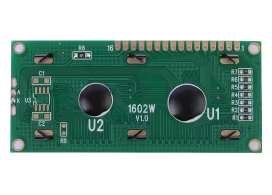 16x2 Character LCD Module Compact STN LCD Display ST7066U / ST7065 Controller