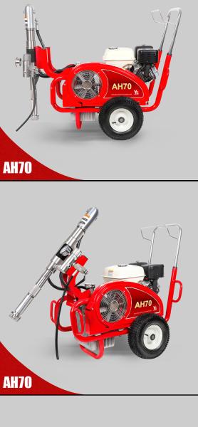 220V High Pressure Airless Spraying Machine 2.2kW 115x65x100cm Putty Spray Machine