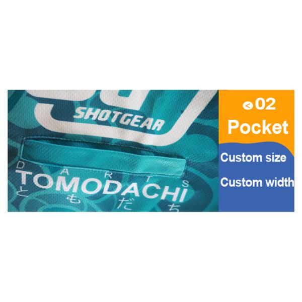 Multiscene Practical Funny Dart Shirts , Anti Bacterial Dart Team Jerseys