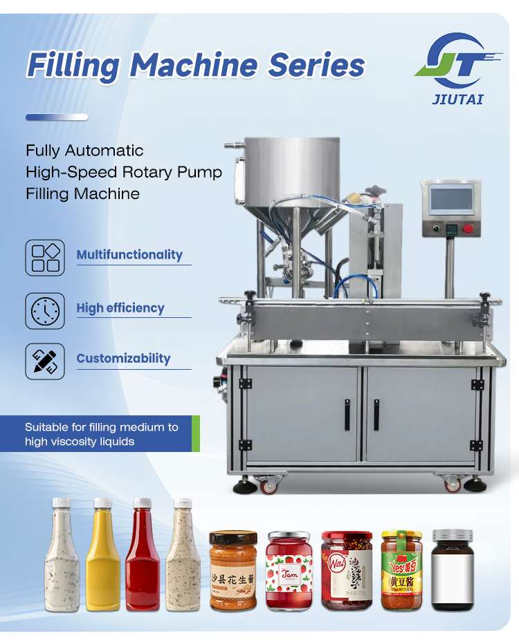 Fructose Syrup Glucose Syrup Invert Sugar Syrup Corn Syrup Cane Sugar Syrup Sticky Materials Rotor Pump Filling Machine