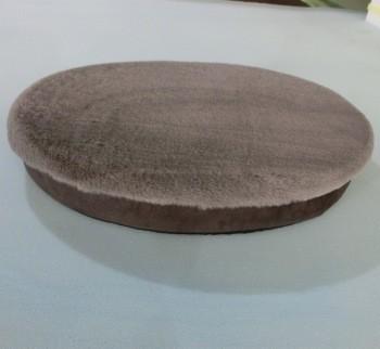 Round Winter / Summer Waterproof Memory Foam Dog Bed With Inner Cover 12lbs Weight