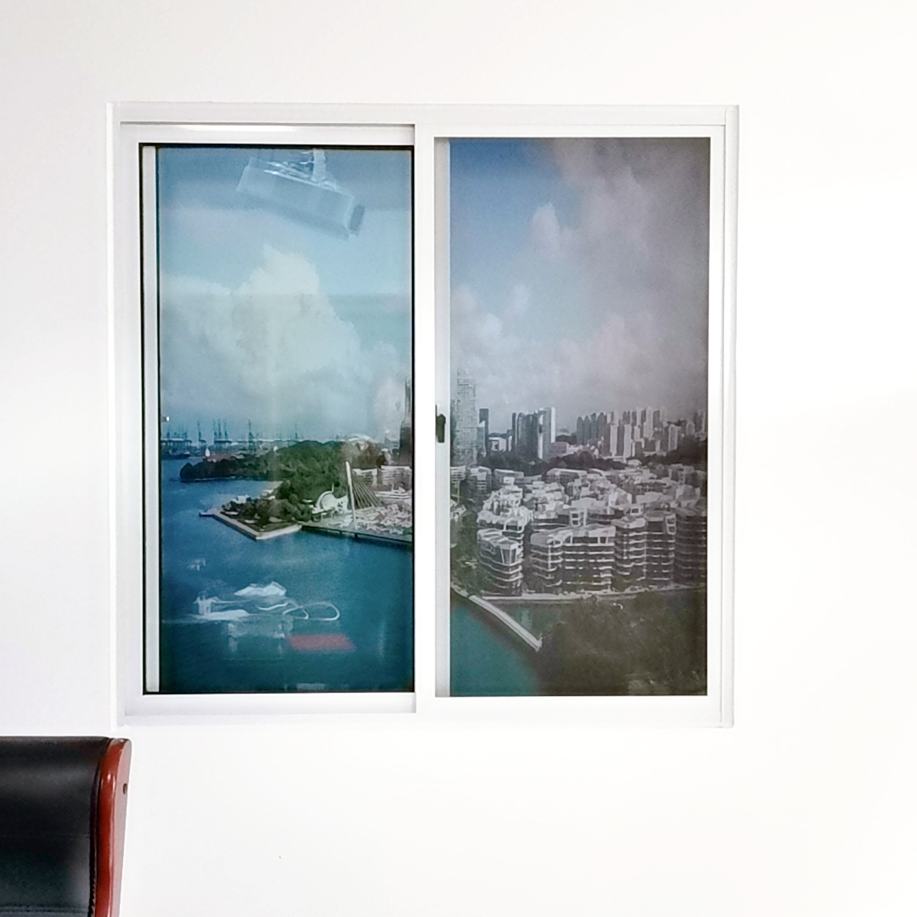 Низкая стоимость обслуживания UPVC Сдвижные окна и двери высокая безопасность