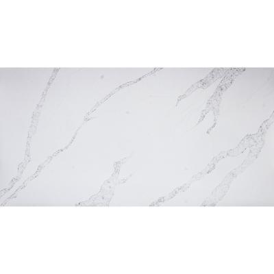 Cofres de quartzo de engenharia branca espessura 2 cm lâminas de quartzita