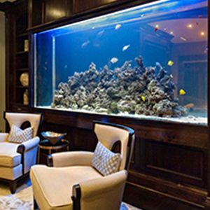 Custom Thick Cast Acrylic Sheet Panel for Large Aquarium Swimming Pool Oceanarium Tunnel Underwater Viewing Windows