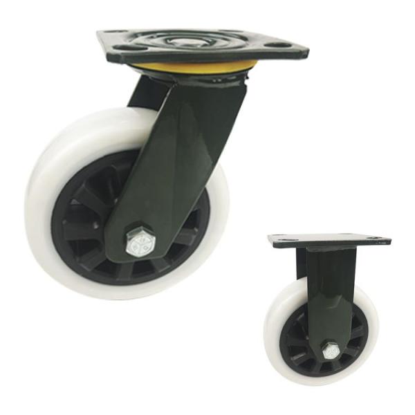 280kg Capacity 5 Heavy Duty Industrial Wheels Hollow Plastic
