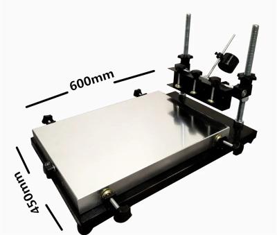 Bigger Size Manual SMT Stencil Printer 450*600mm Screen Printing Machine 4560