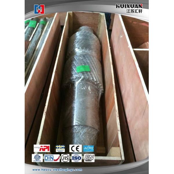 4000Т раскрывают умирают стальная ось вала зубчатого колеса мощной силовой передачи вковки термической обработки