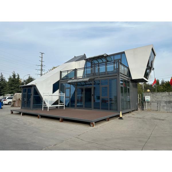 Broken Bridge Aluminum Door Prefab Container House for Rotproof Waterproof Fireproof Function in Customized Insulated Home