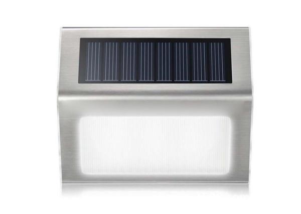 Waterproof IP65 Solar Stair Light , 3 Leds Stainless Lamp Decoration For Garden