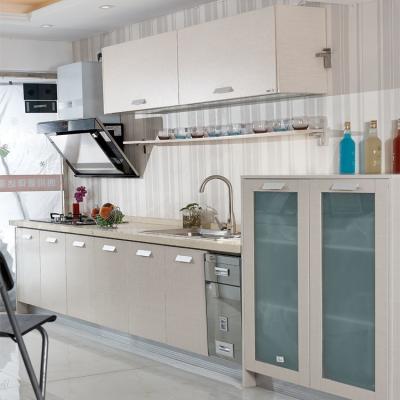 Projeto simples Matt Finish Modular Kitchen Cabinets da mobília do armário