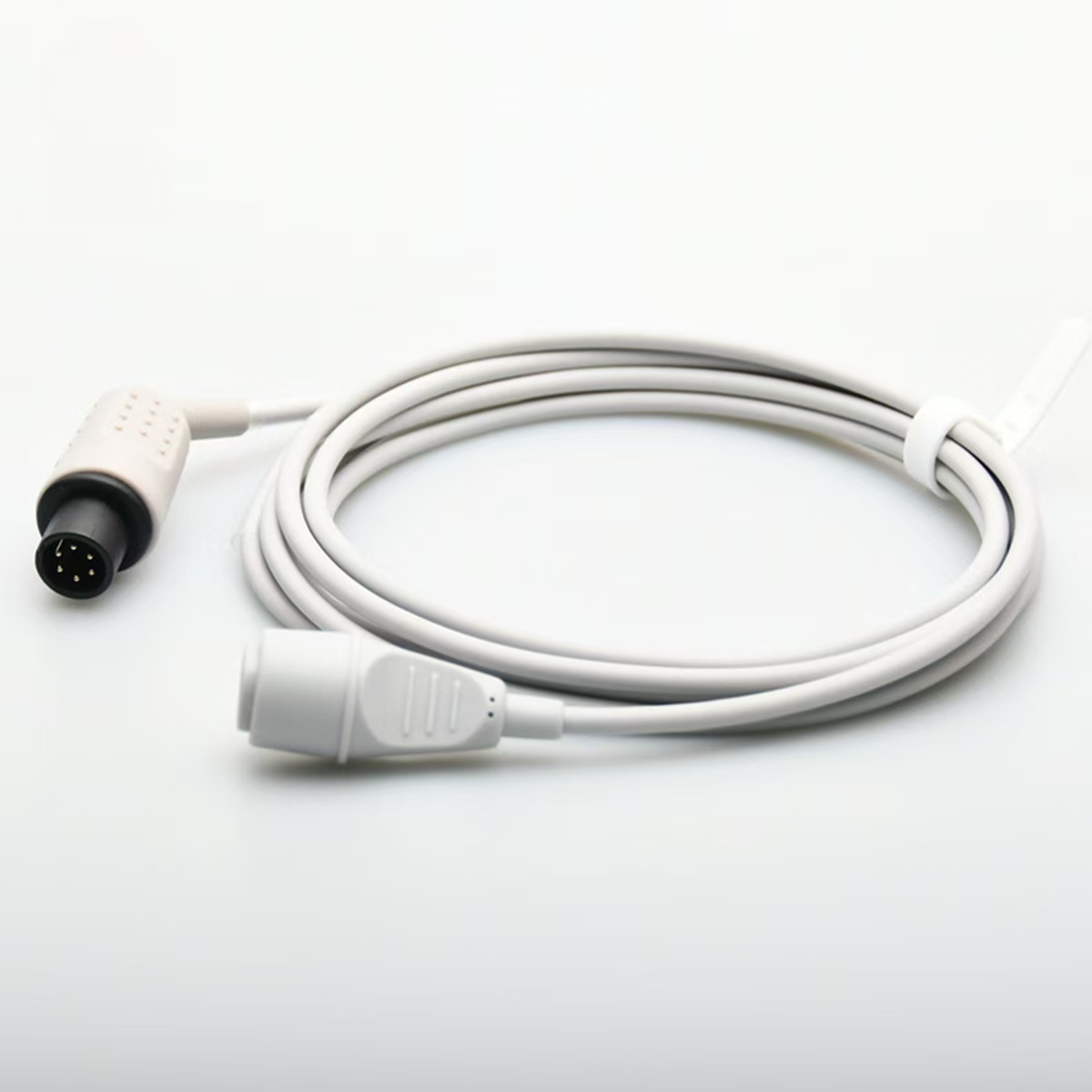 Reusable 6 Pin Cable OEM / ODM Mindray IBP Cable Edwards Compatible