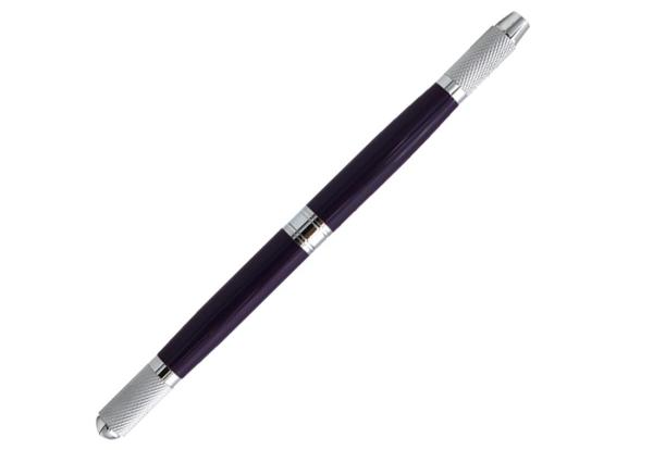 Non Slip Handle Aluminum Alloy Disposable Eyebrow Microblading Tattoo Pen