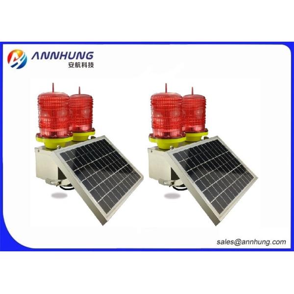 Wind Turbines Solar Powered Aviation Lights Free Maintenance Charge