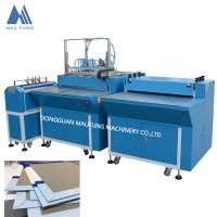 Maufung deux stations semi-automatique machine de fabrication de boîtier pour livres à couverture rigide MF-SCM500A2