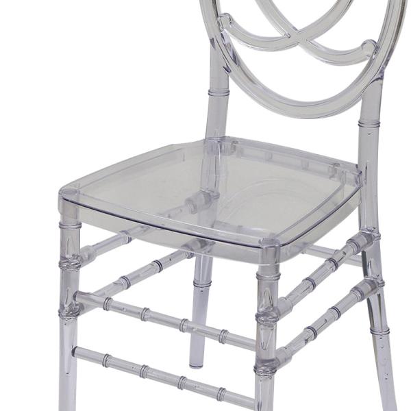 Transparent Gold Phoenix Chair Hotel Furniture Banquet Dining Event Chair Waterproof