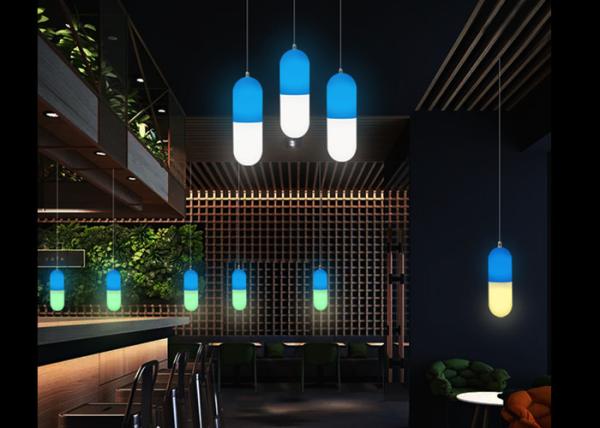 Custom LED Light Furniture Capsule Shaped Polyethylene For Table Top Decoration