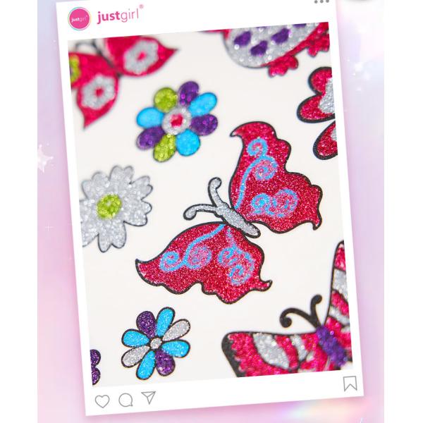 Digital Printing Custom Made Temporary Tattoo Sticker Short Term For Kids