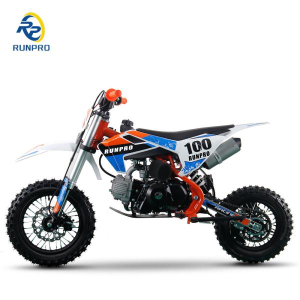 RUNPRO 12/10 TIRE Adult Off-Road Petrol Dirt Bike with 14/12 Steel Rim Wheels Tires