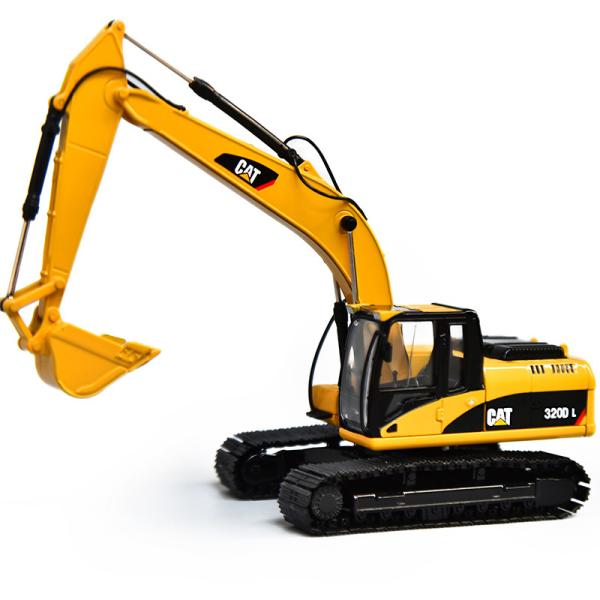Carter 320DL Excavator Original Model Alloy Simulation Engineering Vehicle Decoration Handpiece Collection Ornaments
