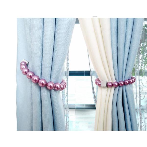 Modern delicate custom ABS magnet curtain tiebacks for home decoration
