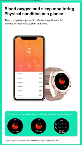 Senhora impermeável Smart Band do perseguidor da aptidão de Rate Monitoring Blood Pressure IP68 do coração dos homens ECG das mulheres do Smart Watch DT89