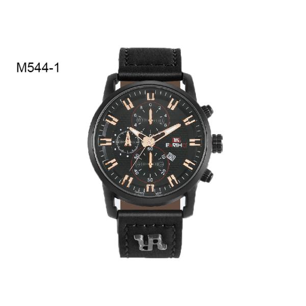 BARIHO Classic Quartz Ladies Watch Stainless Steel Case Back