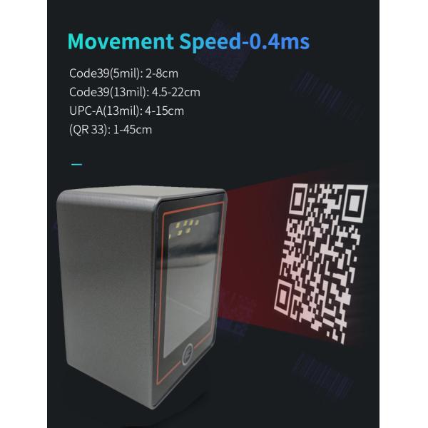 Kebo SK-8400 Payment Desktop USB 1D Bar QR Code Reader Scan 2D Scanning Platform Machine 2D Auto barcode scanner