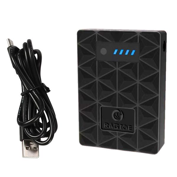 Jaqueta de esqui de bateria para homens Custom 7.4Volt Vestuário aquecido elétrico à prova d'água com capô