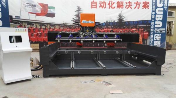 Stone Lion Three Dimensional Stone Carving Machine Six Axis