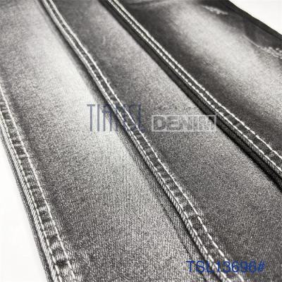 Custom 11.2 OZ Heavyweight Denim Fabric Sulfur Black Jean Material