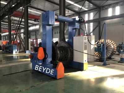 Máquina de encalhamento azul removível do cabo da cor 1250-3150 milímetros de tipo de passeio do pórtico
