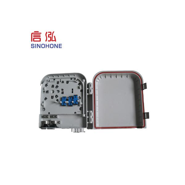 Customer 8 Ports  Fiber Optic Termination Box Wall Pole Mountable