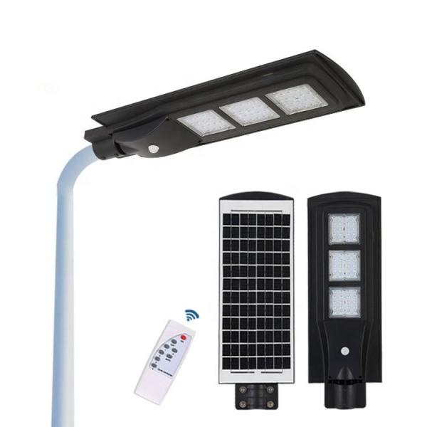 Water Resistant Integrated Solar Light Street Lamp With Motion Sensor
