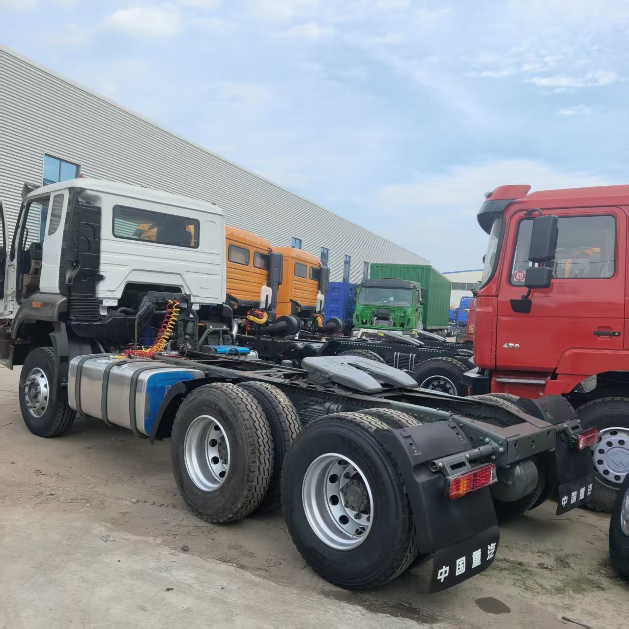 371hp 375hp Used Tractor Trailer Sinotruk Howo Hohan 6x4 Heavy Duty manual diesel