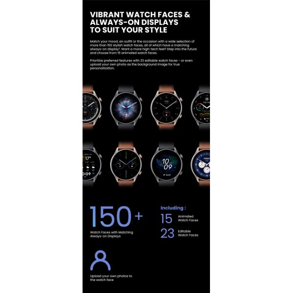 Newest Original Amazfit GTR 3 Pro GTR3 Pro Waterproof  Sleep Tracker SmartWatch Sport Watch Gtr3 Pro