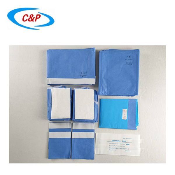 Orthopedic Thoracic Disposable Surgical Pack Offering Sterile Isolation Fluid Management and Improved Surgical Workflow