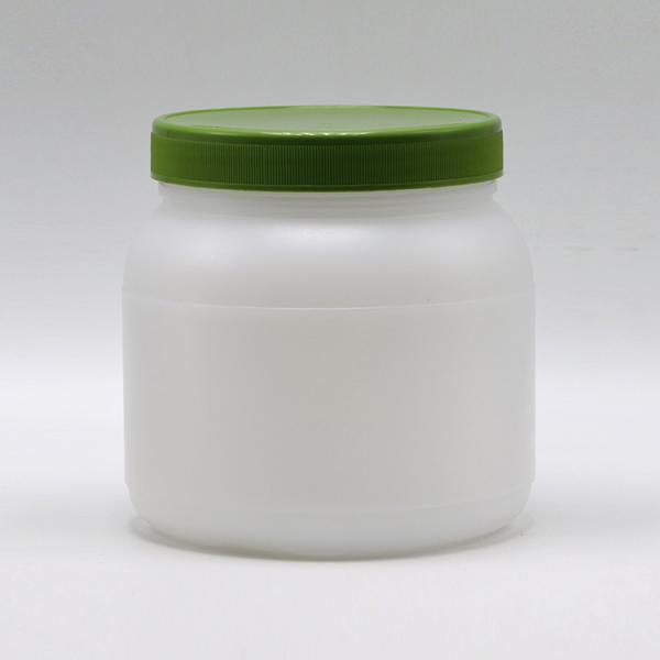 Contenedor vacío de 1L/33oz de recipiente de miel HDPE para bomba de alimentos / tapa de rociador incluida