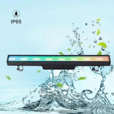 Waterproof RGBW 4in1 DMX LED Strobe Stage Light 420w IP65 LED Pixel Line Strobe Bar Light Outdoor