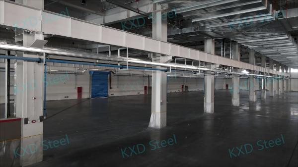 Wanhui Phase II Cheap Beautiful Commerical Multifunctional Facility Steel Structure Metal Prefabricated Buildings