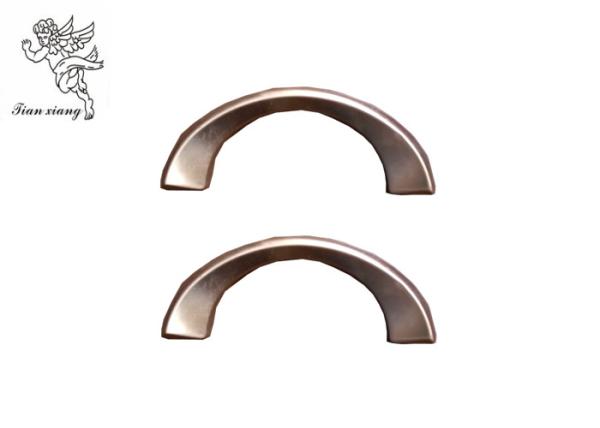 Iron Solid Metal Casket Handle Copper Color Big Size Funeral Coffin Fittings H9016