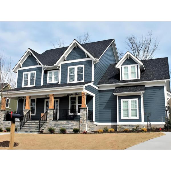 Casa de acero ligero galvanizado estándar de la UE / Casa prefabricada de